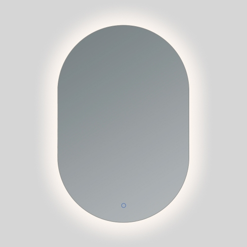 솔리드 타원형 LED 간접조명 거울