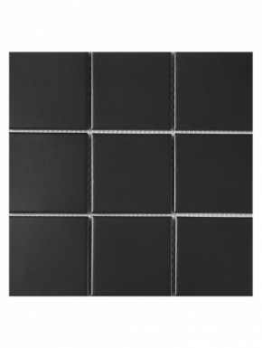 모자이크)PMT-9702 블랙 스퀘어 ( 자기질 벽 바닥 베란다 욕실 타일 /무광)