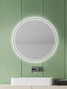 주문품) LED 엣칭 원형 조명 거울