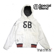 이월 SPECIAL BLEND M C7 JACKET WHITE (스패셜블랜드 남성용 스노우보드복 쟈켓)