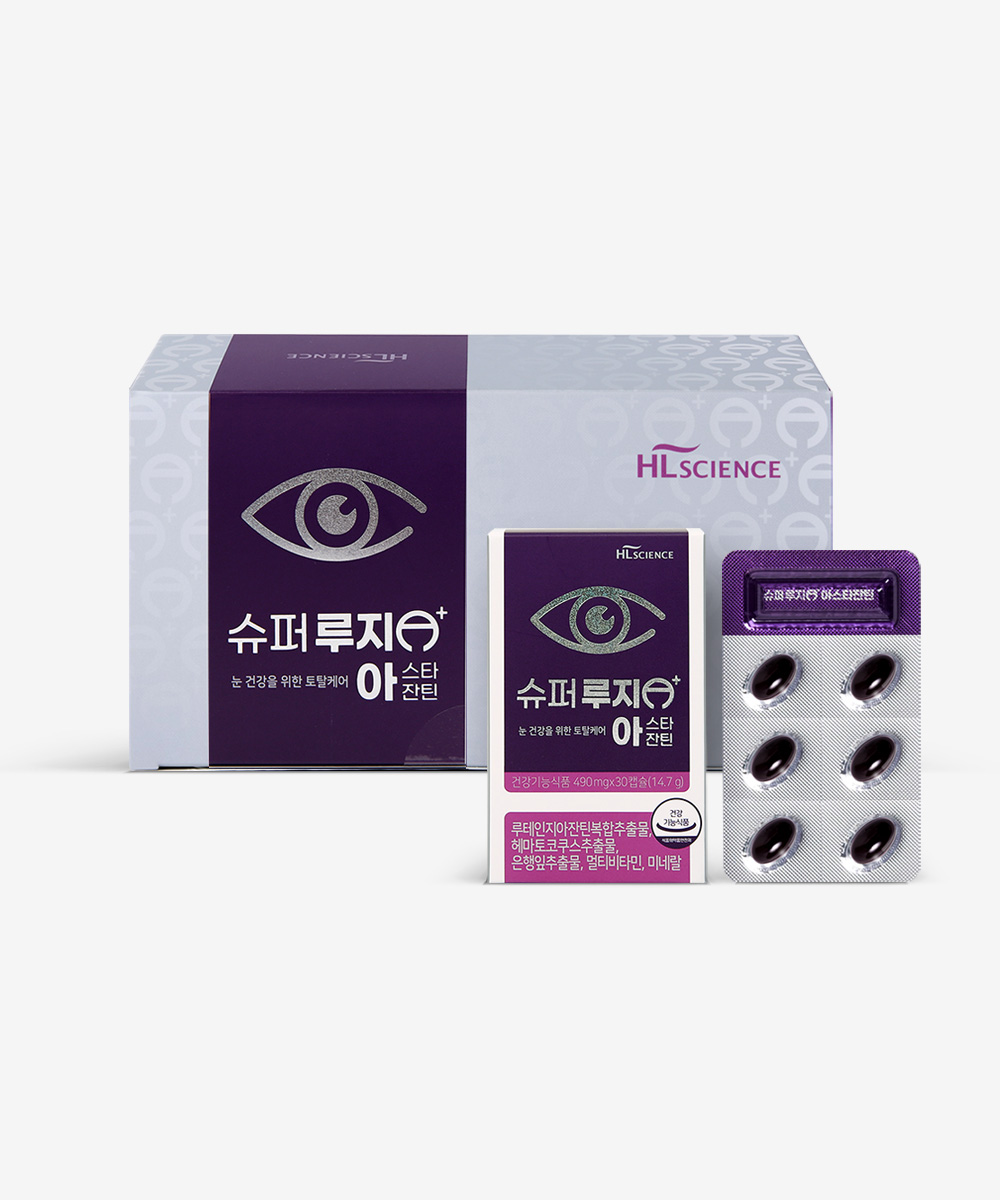 슈퍼루지A+아스타잔틴 3박스 기프트 (3개월) + 쇼핑백 증정