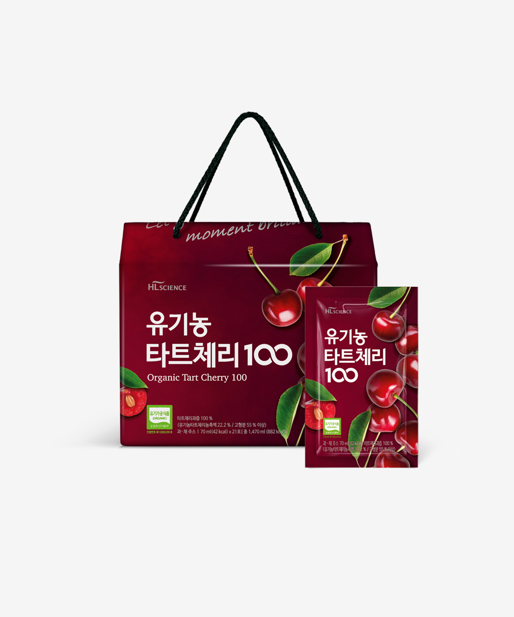 [알뜰찬스] 유기농 타트체리100 1박스 (21포)