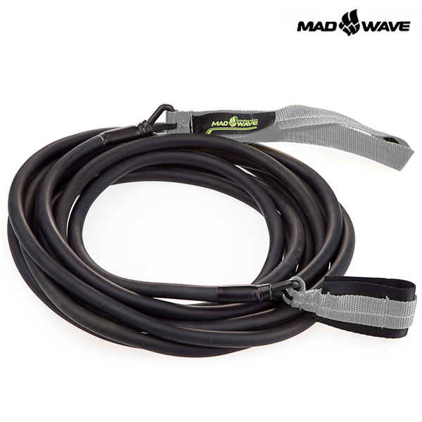 LONG SAFETY CORD(BLACK) MAD WAVE 훈련용품
