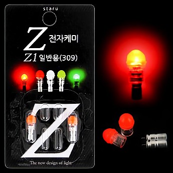 Z1 전자케미309(일반용)3mm (빨강)