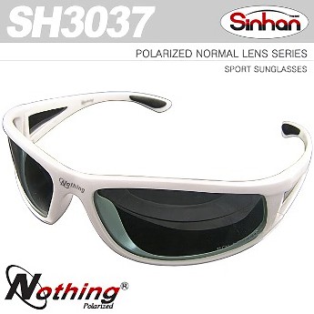 [신한] 편광안경 SH3037(펄화이트/스모크 렌즈)