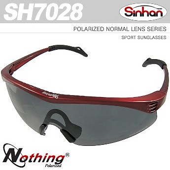 [신한] 편광안경 SH7028(레드/스모크 렌즈)