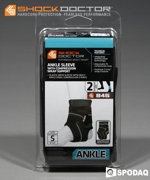 845 Ankle Sleeve with Compression Wrap Support/발목보호대