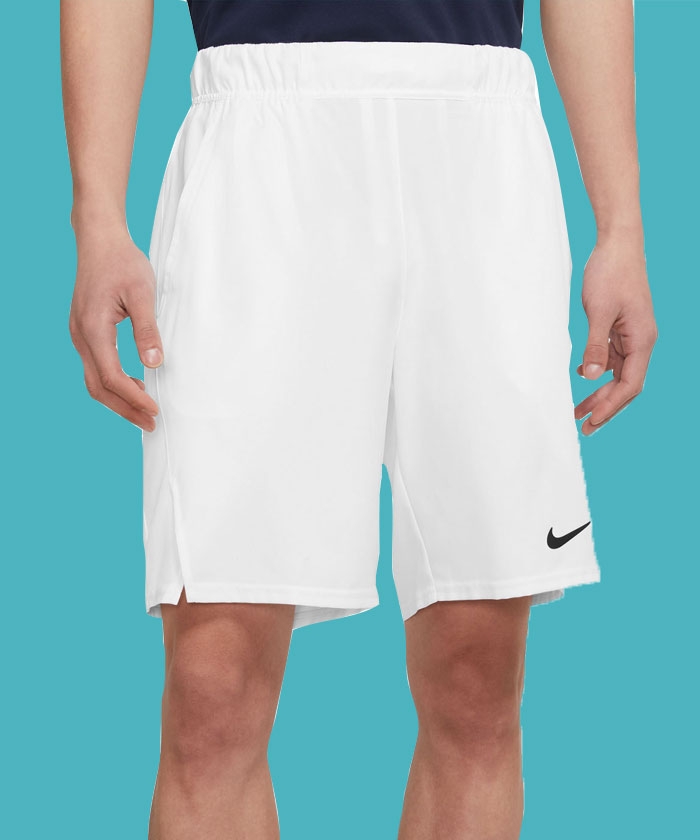 나이키 테니스 반바지 코트 드라이핏 빅토리 9인치 (CV2544-100) 화이트