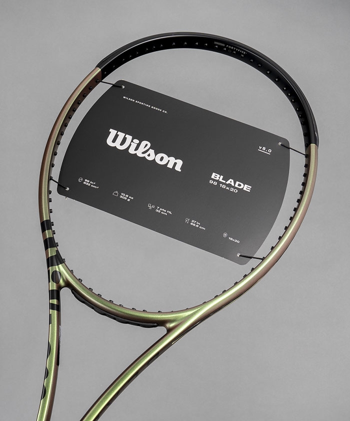 윌슨 테니스라켓 블레이드 98 v8.0 18x20 (305g/98sq.in) - 그립사이즈 2가지