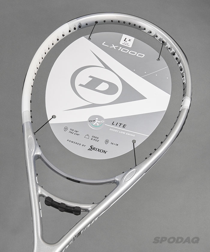 던롭 테니스라켓 2021 LX1000 (115/255g)