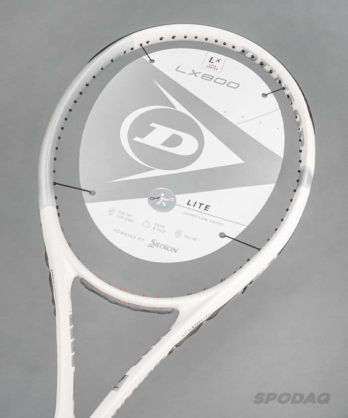 던롭 테니스라켓 2021 LX800 (110/255g)