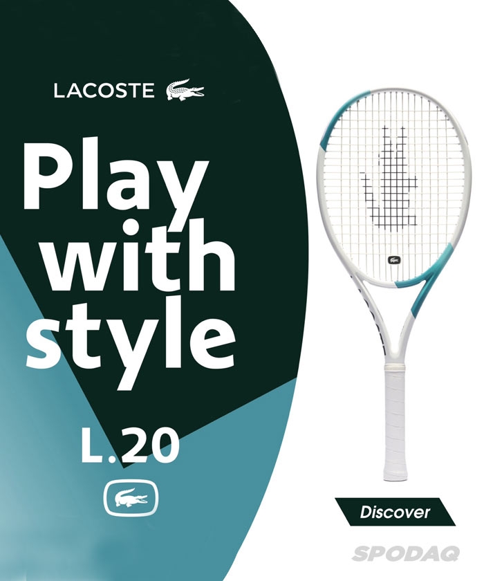 라코스테 테니스라켓 L.20L (275g/100)  G1/G2 그립