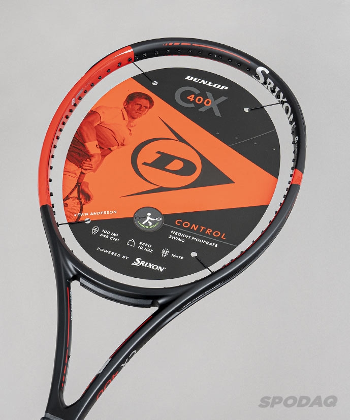 던롭 테니스라켓 2019 CX400 (100,285g)