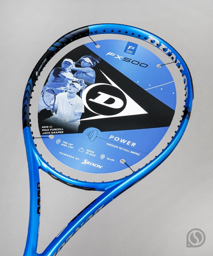 던롭 테니스라켓 2023 FX 500 (100/300g)