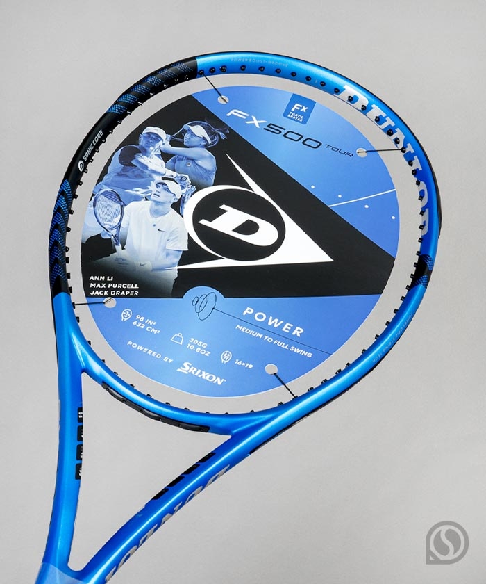 던롭 테니스라켓 2023 FX 500 투어 (98/305g)
