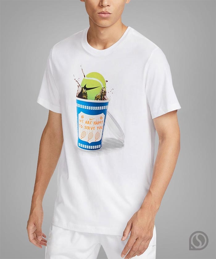 나이키 티셔츠 코트 테니스 헤리티지 티셔츠 (FJ1501-100)