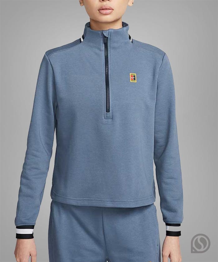 (우먼스) 나이키 티셔츠 코트 드라이 핏 헤리티지 탑 (FB4152-491)