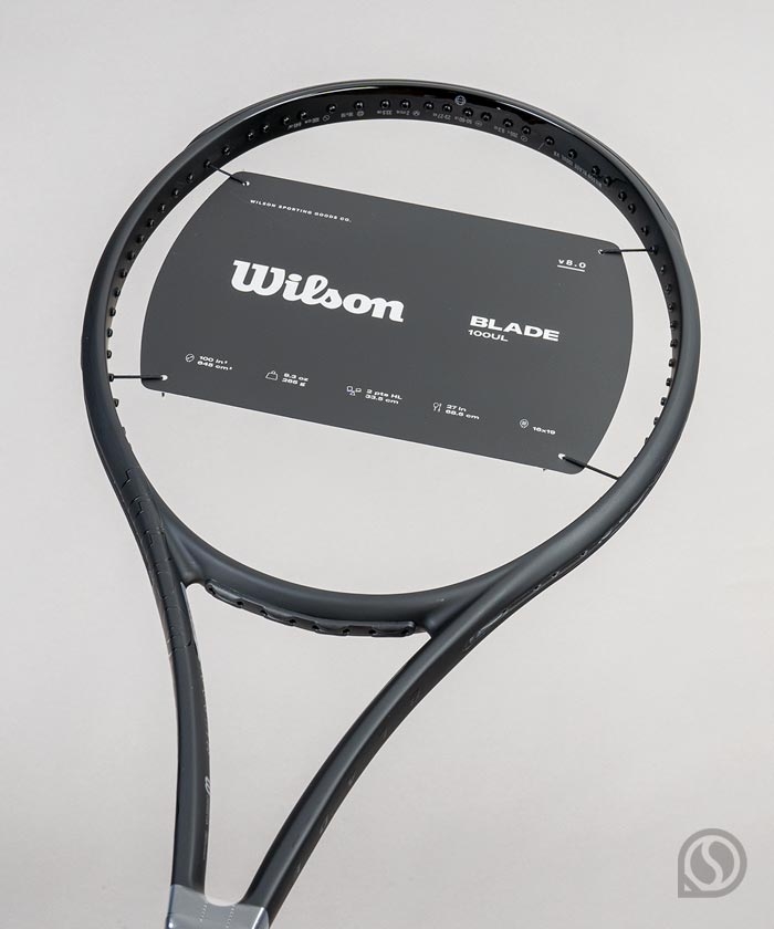 윌슨 테니스라켓 블레이드 100UL v8 NOIR (265g/100sq.in)