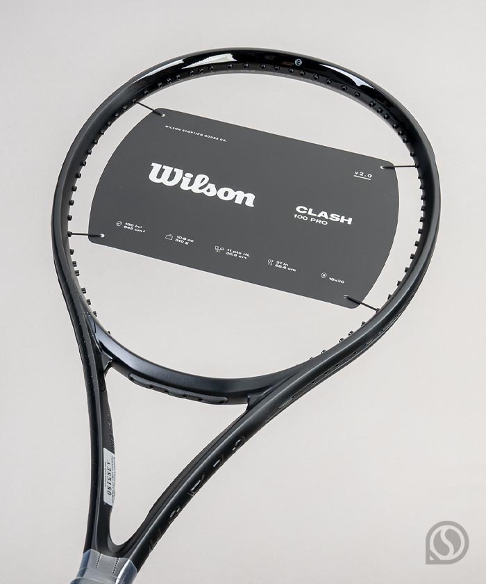 윌슨 테니스라켓 클래시 100 PRO v2 NOIR  (310g/100sq.in)