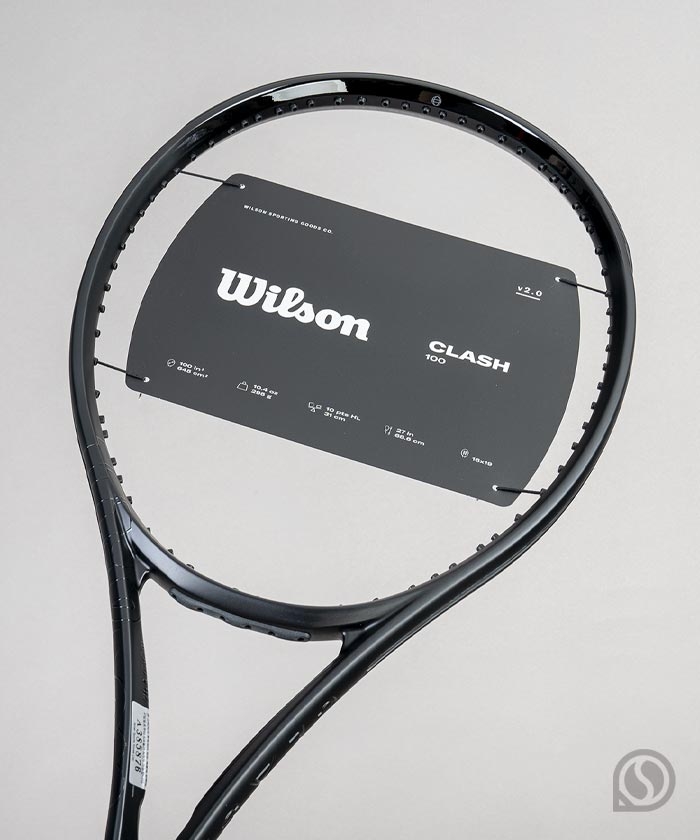 윌슨 테니스라켓 클래시 100 v2 NOIR (295g/100sq.in)