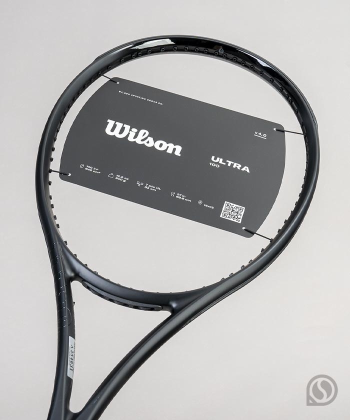 윌슨 테니스라켓 울트라 100 v4 NOIR (300g/100sq.in)