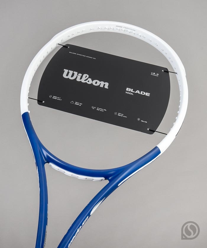 윌슨 테니스라켓 블레이드 100L v8. US OPEN LTD (285g/100sq.in)