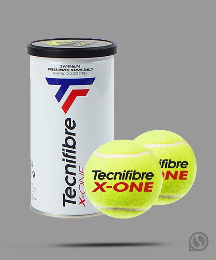 테크니화이버 테니스볼  X-ONE 시합구 1캔 (2구)