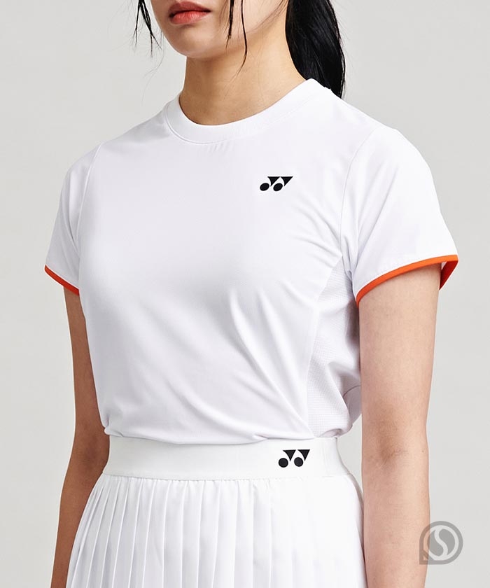 (우먼스) 요넥스 티셔츠 245TS002F (화이트)  2024 테니스 컬렉션