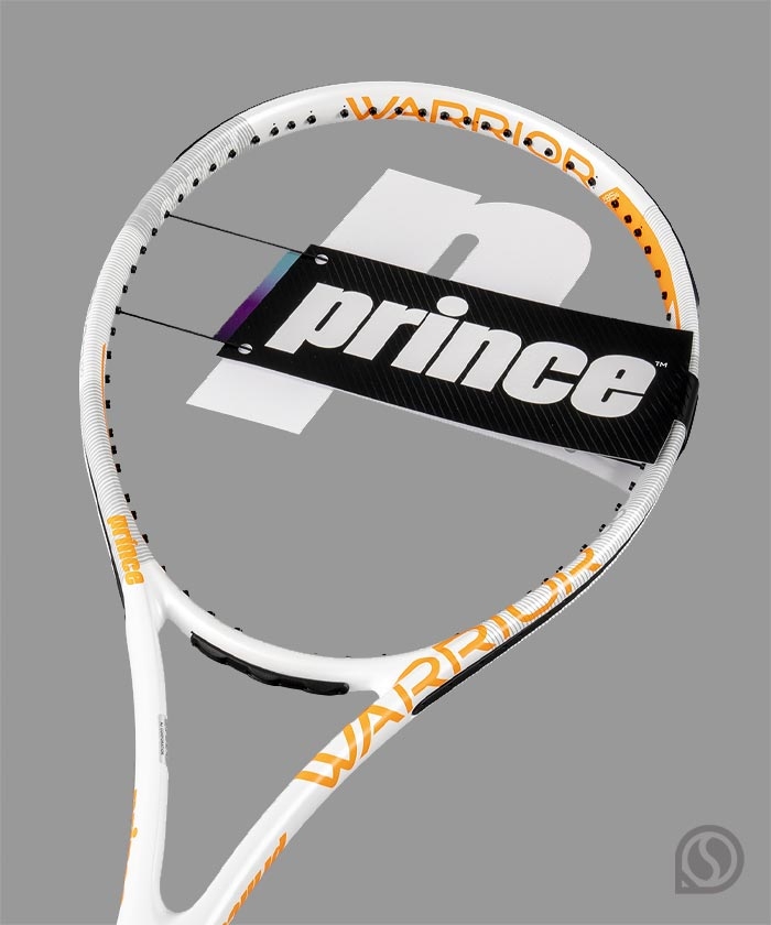 프린스 테니스라켓 워리어 100 (100/285g) 화이트/오렌지