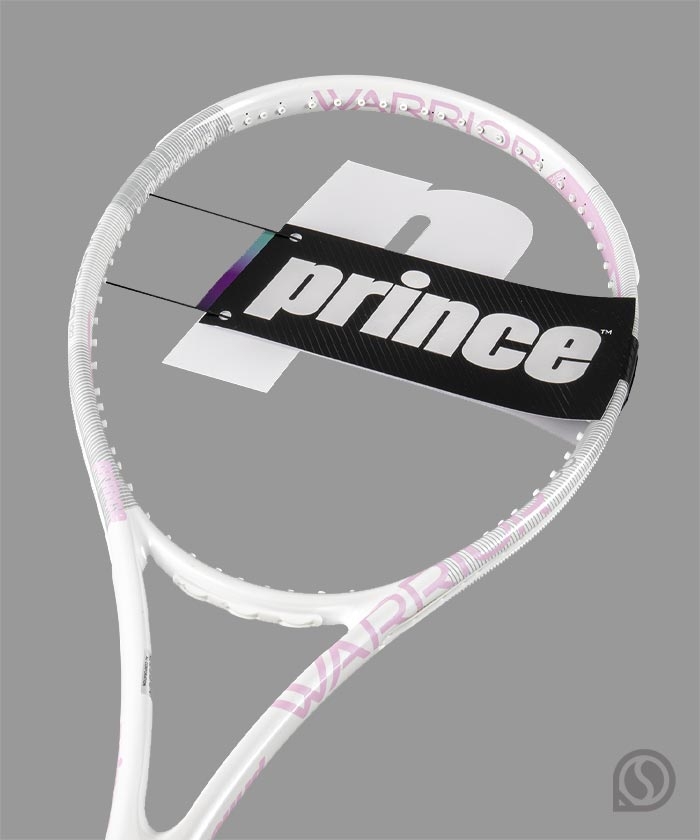 프린스 테니스라켓 워리어 100 (100/265g) 화이트/핑크