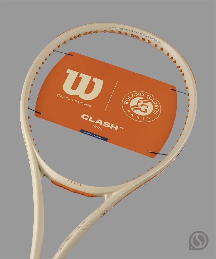 윌슨 테니스라켓 클래시 100L v2 롤랑가로스 (100/280g)